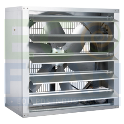 Extractor axial con damper 220V