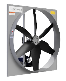 Ventilador axial modelo PHW para uso Industrial