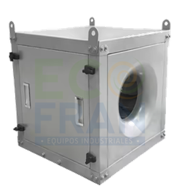 Ventilador en línea de acople directo VFD08-3/4HP (220V)