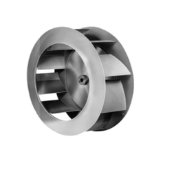 Rotores de aluminio de alabes atrasados