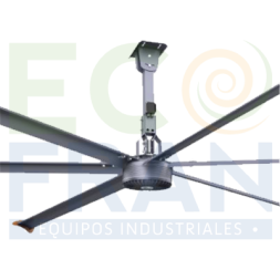 Ventilador HVLS Industrial de Techo BIC ECO de 5 metros de diametro