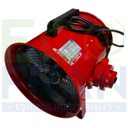 Extractor para espacios confinados a prueba de explosión.