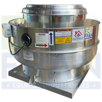 Extractor de humo profesional HTUD18-2HP(220V) Monofásico