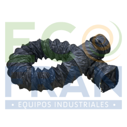 Ducto flexible a prueba de explosión de 12"Ø x 5 metros