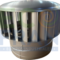 EXTRACTOR EOLICO DE 24" ALABES RECTOS (MAXIMA EFICIENCIA)